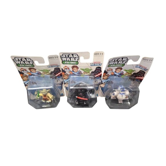 Star Wars Darth Vader, R2-D2 & Yoda New Figure Toy Lot - Picture 4 of 10